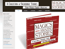 Tablet Screenshot of magicsmostamazingstories.com